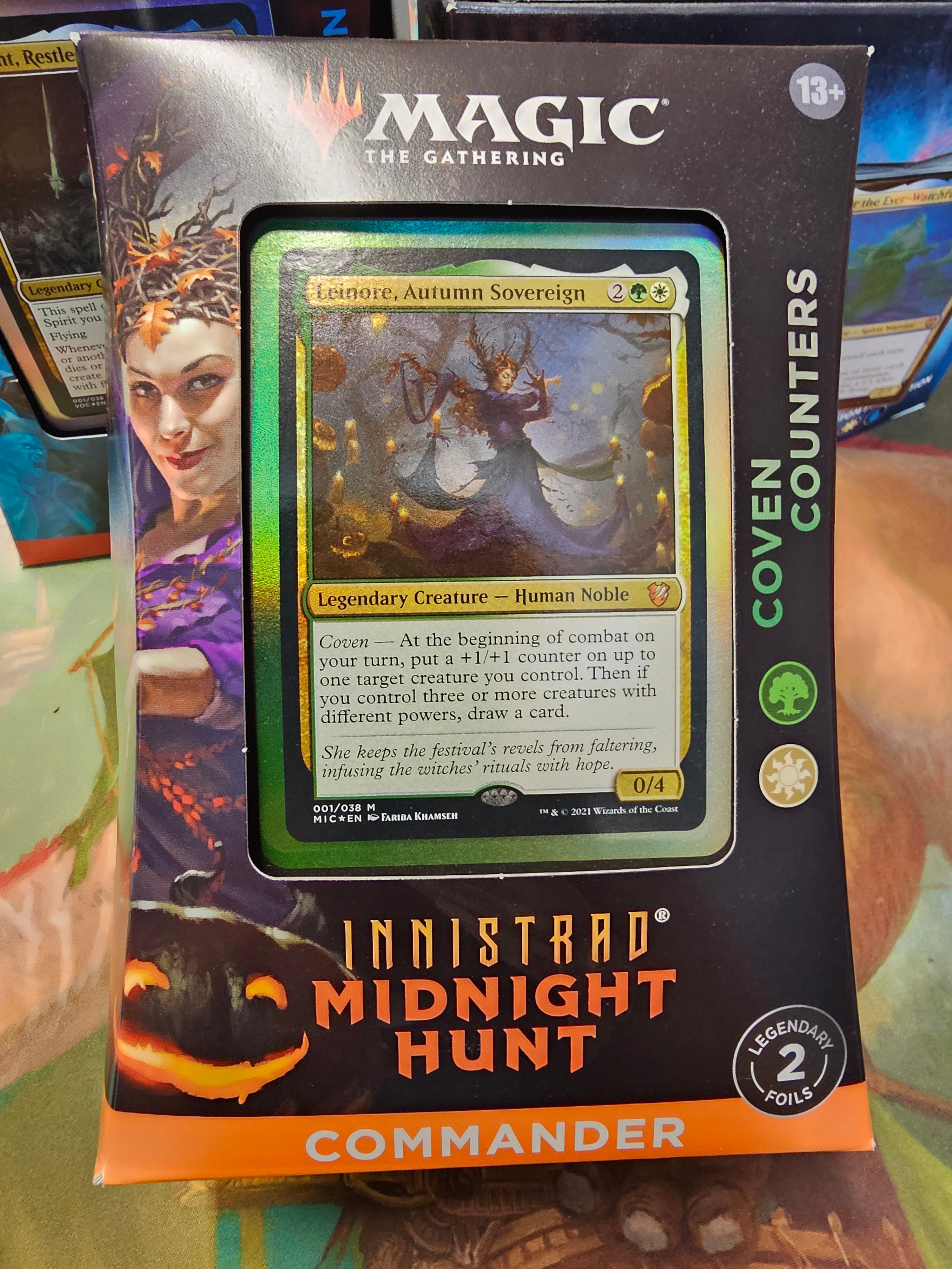 Innistrad Midnight Hunt Commander Pre Con Coven Counters | BLOODRUSH Gaming