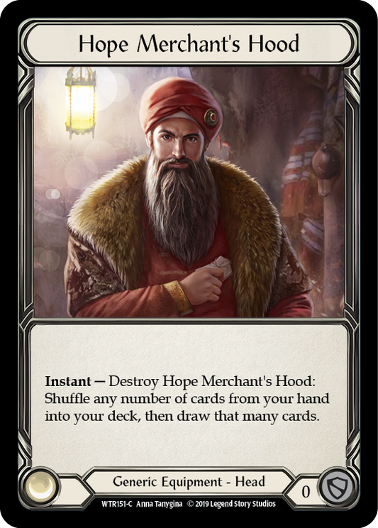 Hope Merchant's Hood [WTR151-C] (Welcome to Rathe)  Alpha Print Normal