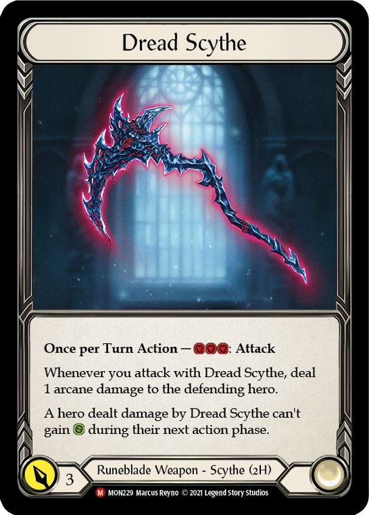 Dread Scythe [MON229] (Monarch)  1st Edition Normal