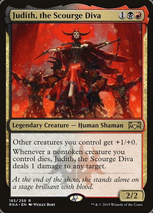 Judith, the Scourge Diva [Ravnica Allegiance]