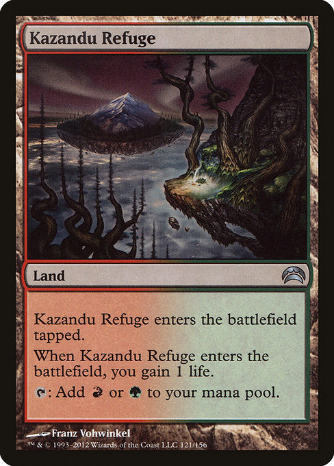 Kazandu Refuge [Planechase 2012]