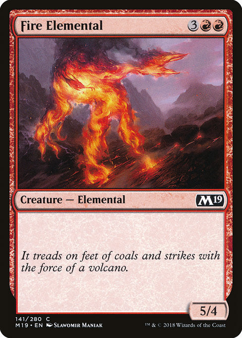 Fire Elemental [Core Set 2019]