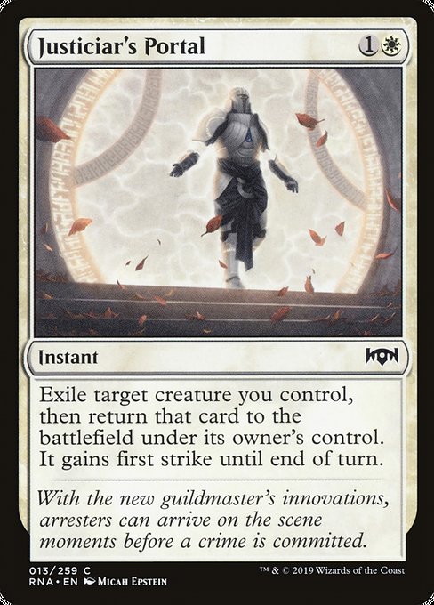 Justiciar's Portal [Ravnica Allegiance]