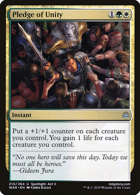 Pledge of Unity [War of the Spark]