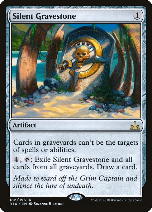 Silent Gravestone [Rivals of Ixalan]